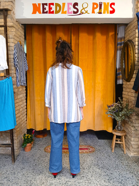 Blazer Vintage Rayas Made in Italy