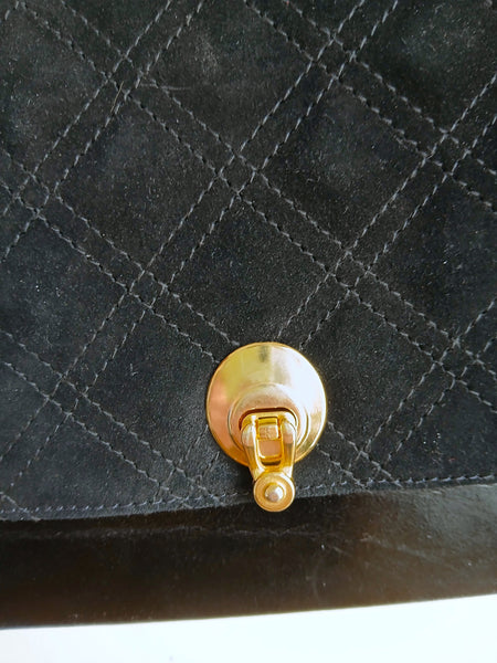 Bolso Vintage Cierre Dorado