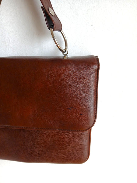Bolso Vintage Marrón Oscuro