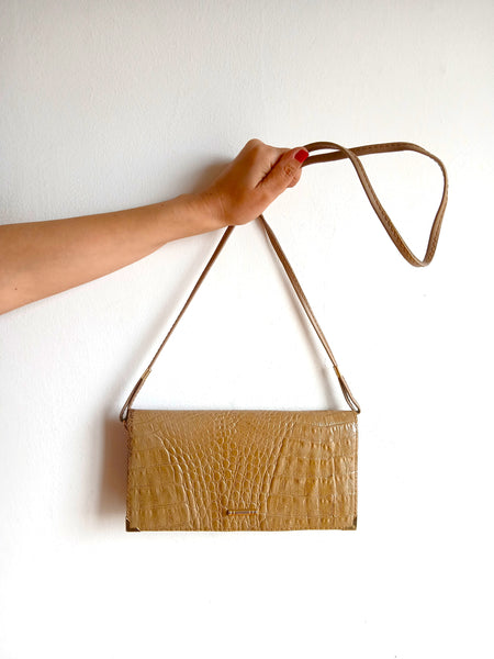 Bolso Vintage Piel Grabada