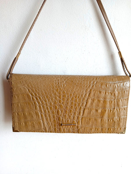 Bolso Vintage Piel Grabada