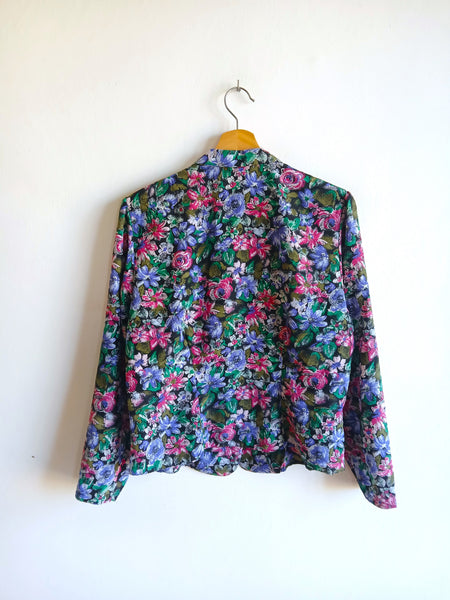 Camisa Vintage Flores