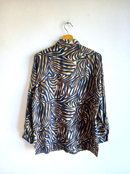 Camisa Vintage Animal Print