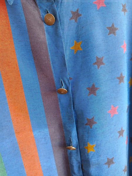 Camisa Vintage Estrellas