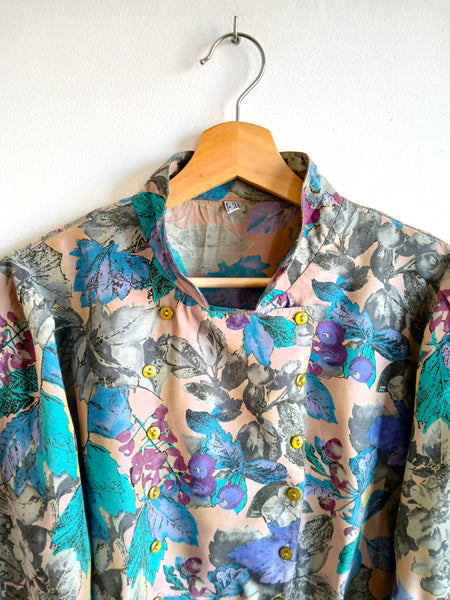 Camisa Vintage Flores