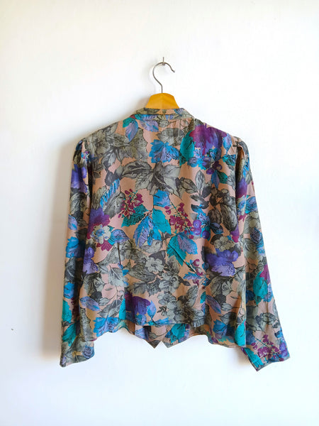 Camisa Vintage Flores
