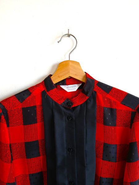 Camisa Vintage Cuadros