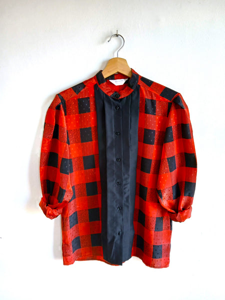 Camisa Vintage Cuadros