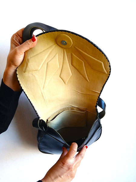 Bolso Vintage Boho Negro