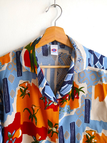 Camisa Vintage Floral