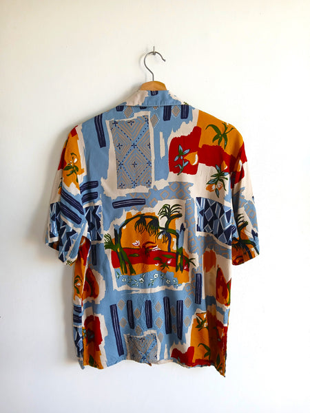 Camisa Vintage Floral