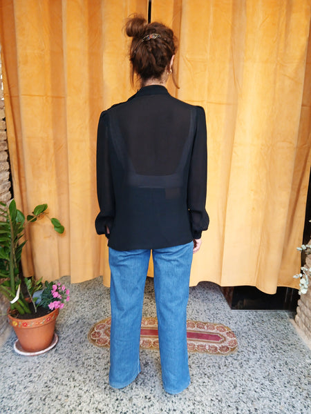 Camisa Vintage Negra