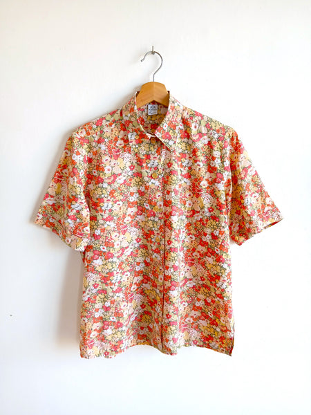 Camisa Vintage Floral