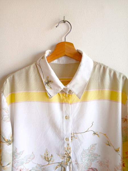 Camisa Vintage Flores