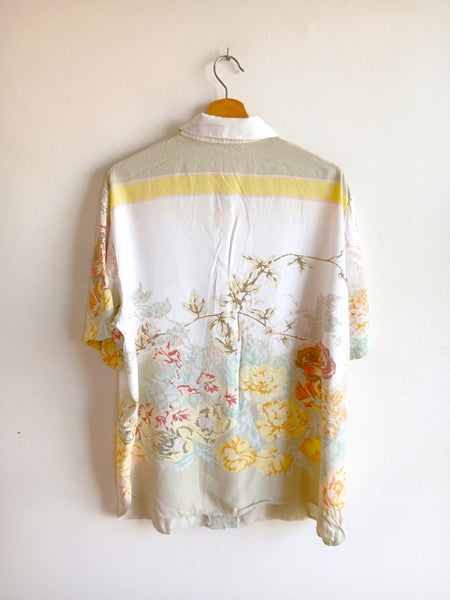 Camisa Vintage Flores