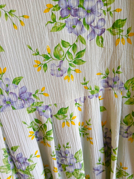 Vestido Vintage Flores