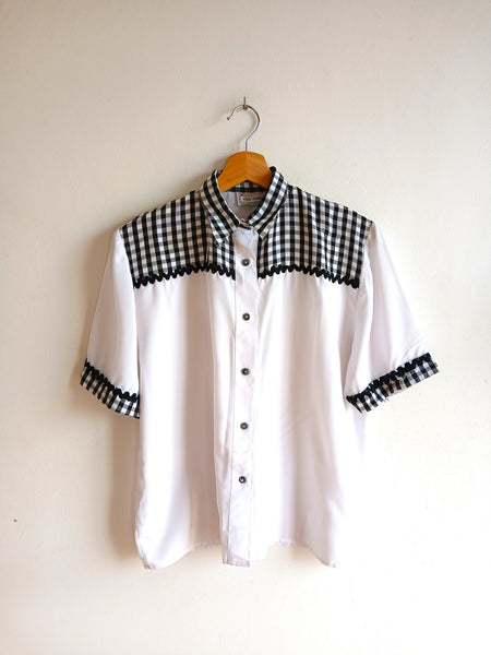 Camisa Vintage B/N
