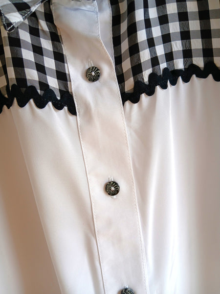 Camisa Vintage B/N
