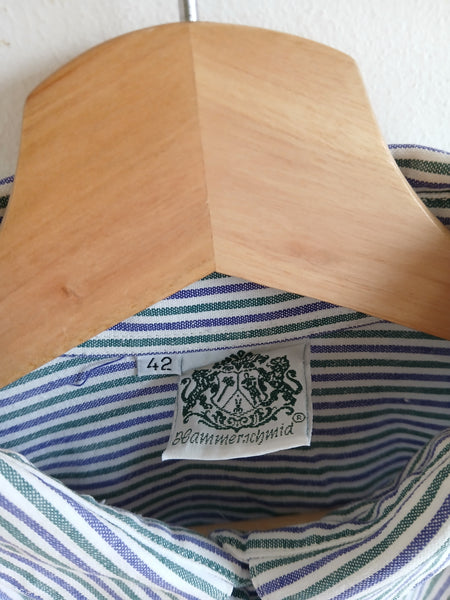 Camisa Vintage Trachten Hammerschmid