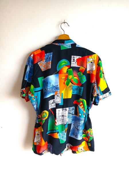 Camisa Vintage Grecia