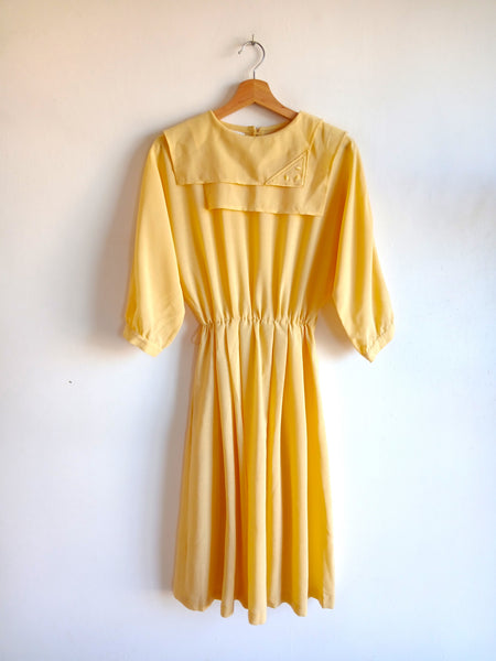 Vestido Vintage Amarillito