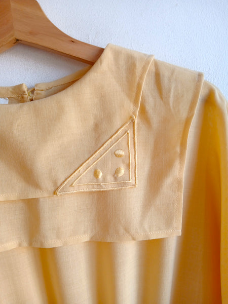 Vestido Vintage Amarillito