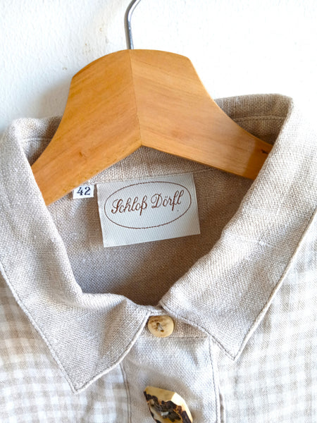Camisa Vintage Lino