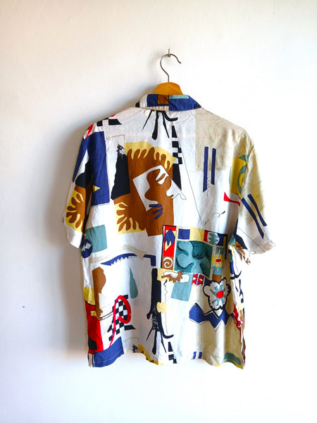 Camisa Vintage Estampada