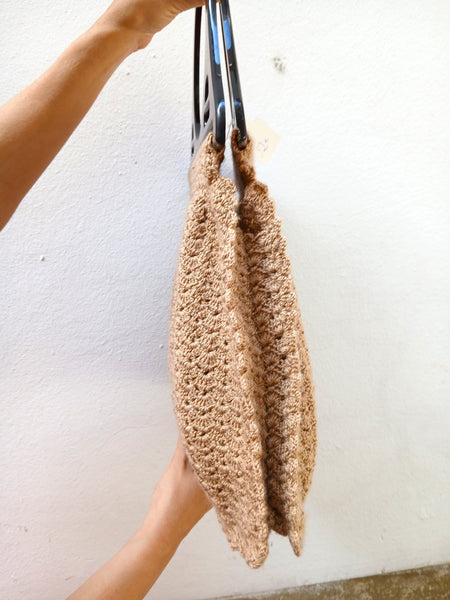 Bolso Vintage Hecho a Mano con Asa