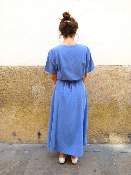 Vestido Vintage Azul