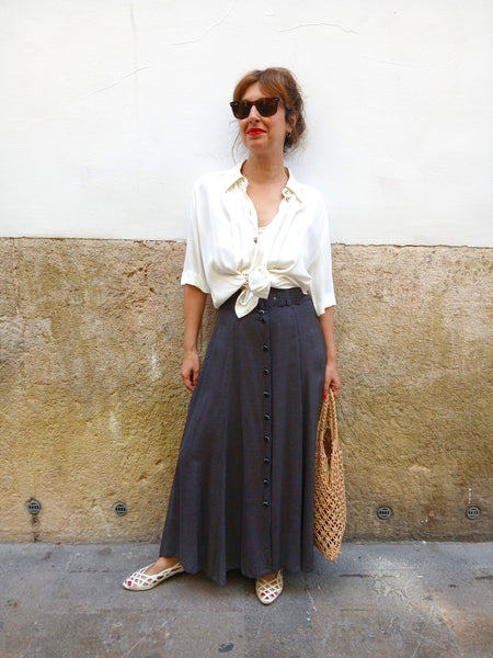 Falda Vintage Lunares