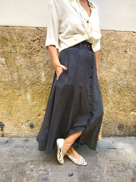 Falda Vintage Lunares