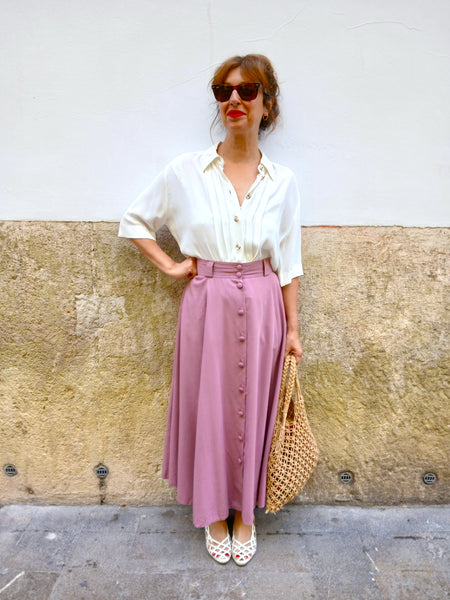 Falda Vintage Moradita