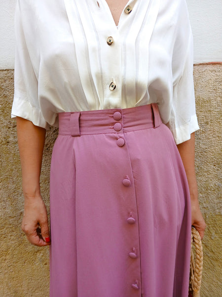 Falda Vintage Moradita
