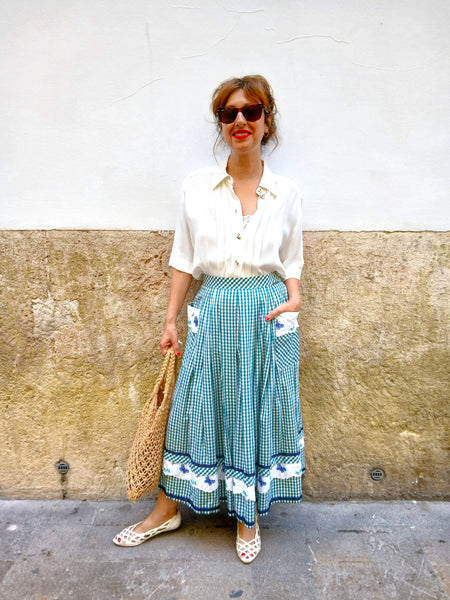 Falda Vintage Giesswein Austria