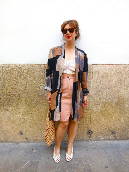 Sobrecamisa Vintage Estampada