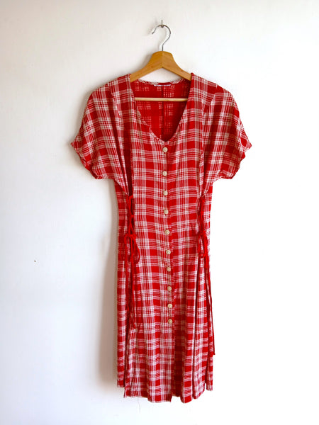 Vestido Vintage Cuadros