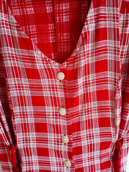 Vestido Vintage Cuadros
