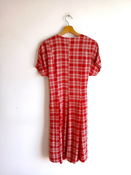 Vestido Vintage Cuadros