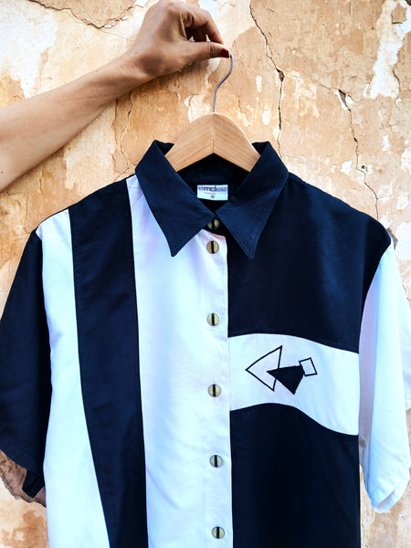 Camisa Vintage B/N