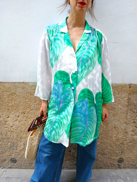 Sobre Camisa Vintage EM Augustat Años 70
