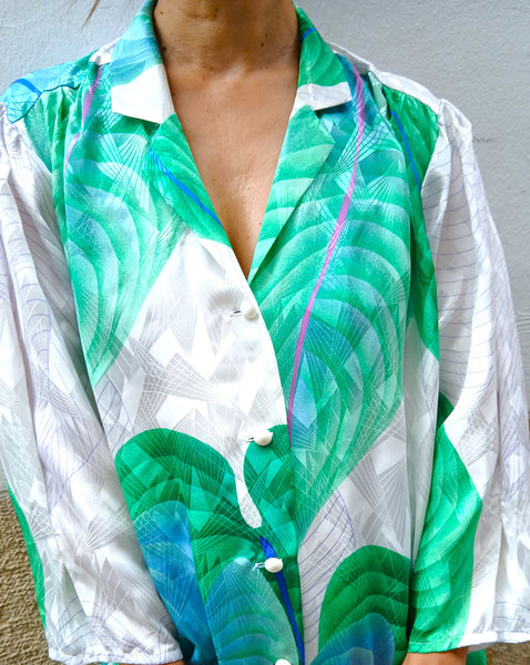 Sobre Camisa Vintage EM Augustat Años 70