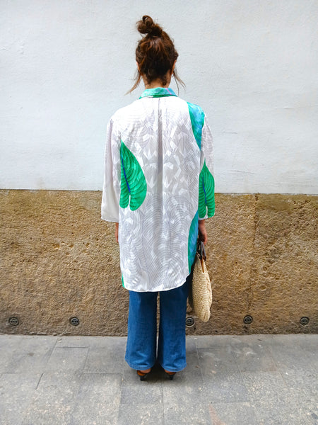 Sobre Camisa Vintage EM Augustat Años 70