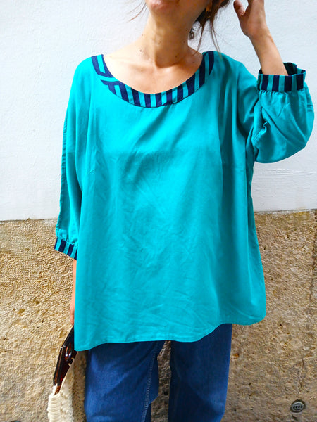 Blusa Vintage Verde