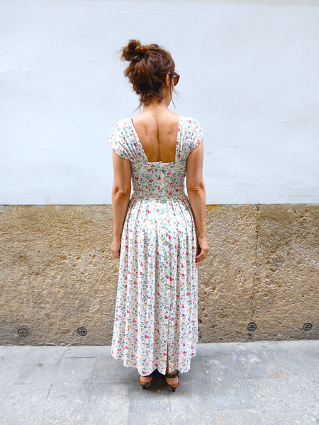 Vestido Vintage Florecillas