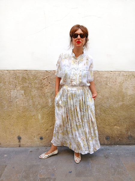 Conjunto Vintage Femme Française