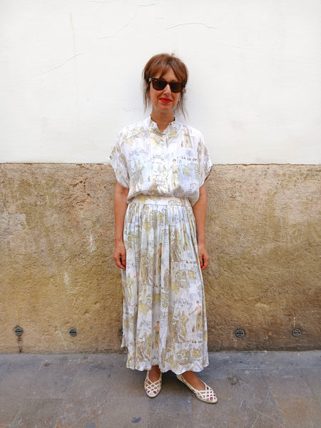 Conjunto Vintage Femme Française