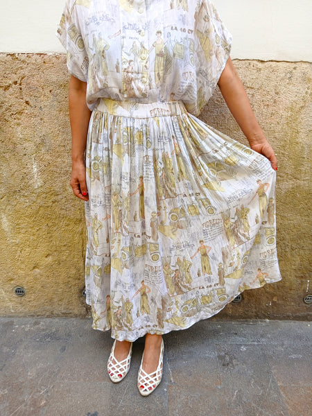 Conjunto Vintage Femme Française