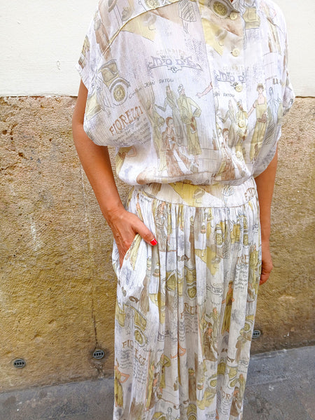 Conjunto Vintage Femme Française