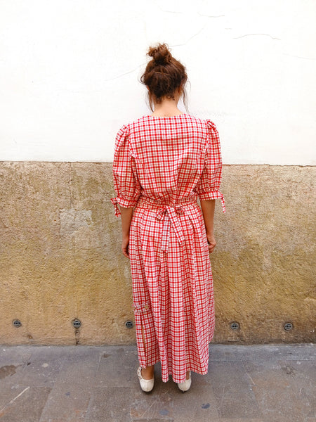 Vestido Vintage Cuadros